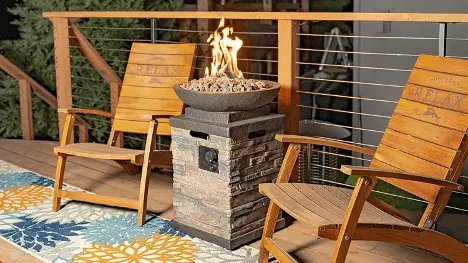 outdoor gas fire pits