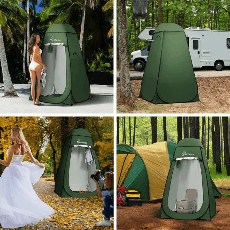 Pop up privacy tent