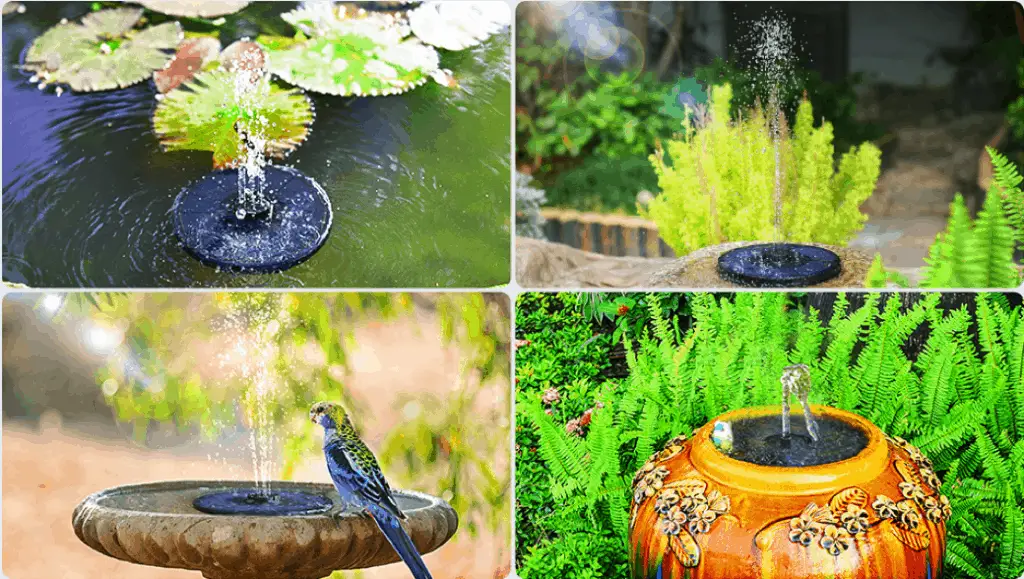 Solar Bird Bath Fountain