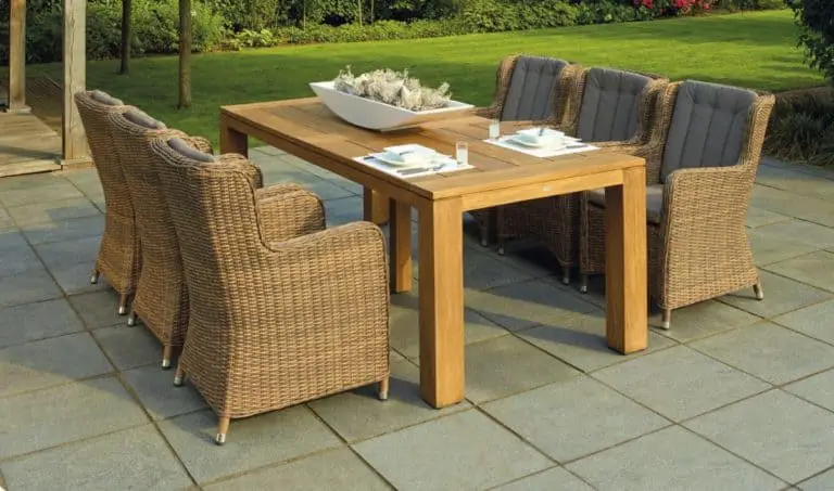 Can you leave rattan furniture out all year?