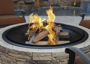 Fire pit Wind block