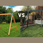 Metal vs Wooden Swing Set