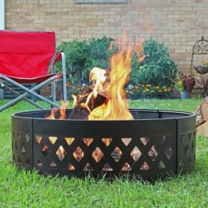 SunnyDaze Crossweave Fire pit