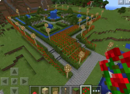 Minecraft garden ideas