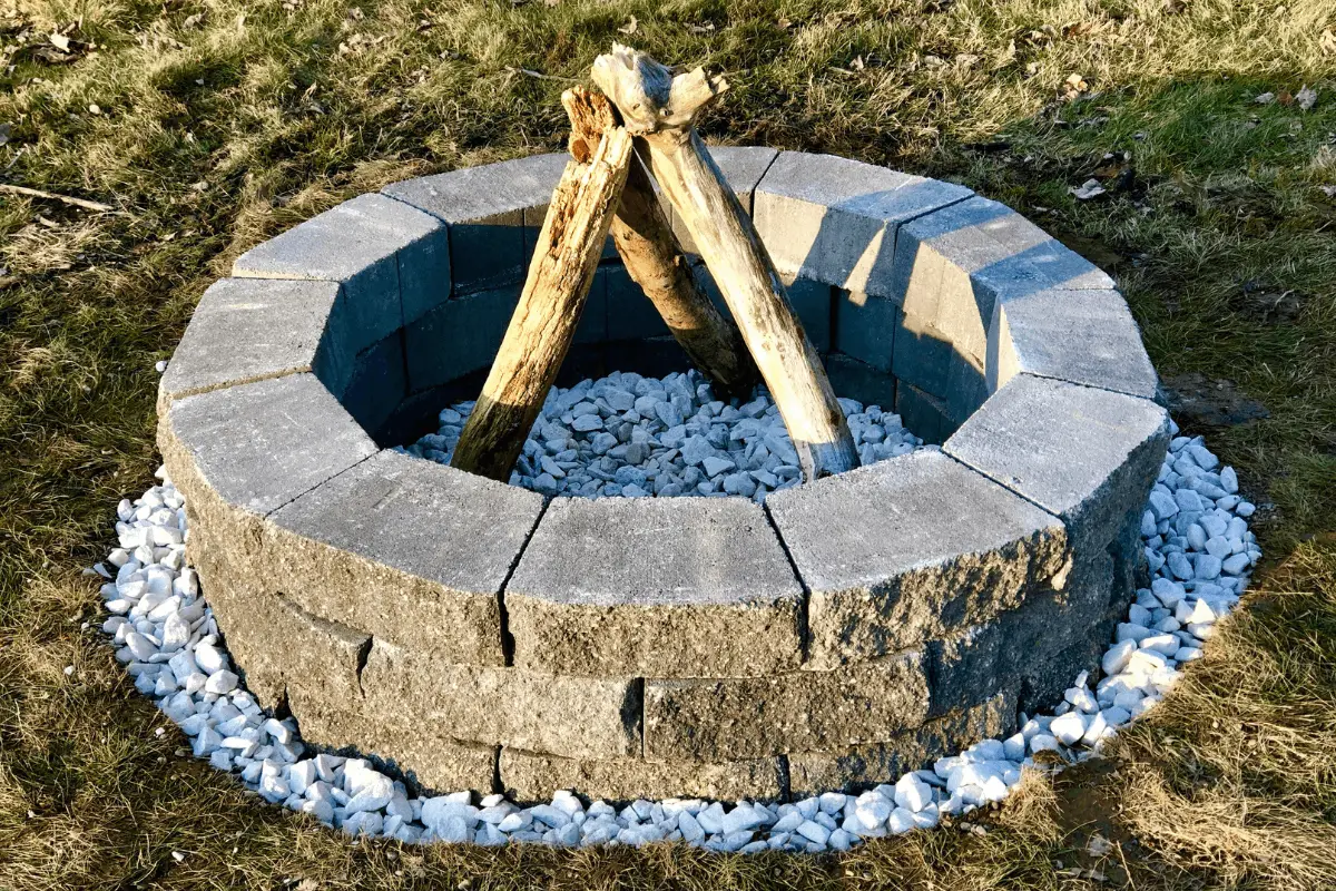 Can Your Put Mulch Around a Fire Pit? Yard Sumo